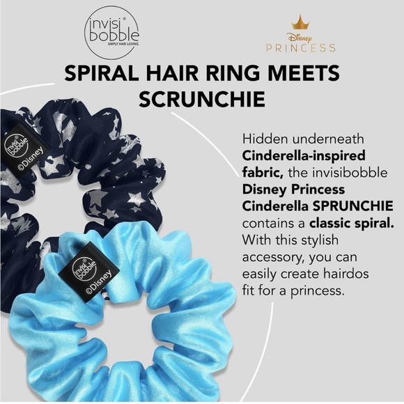 NIB Disney Princess Cinderella Invisibobble set - Picture 2 of 3